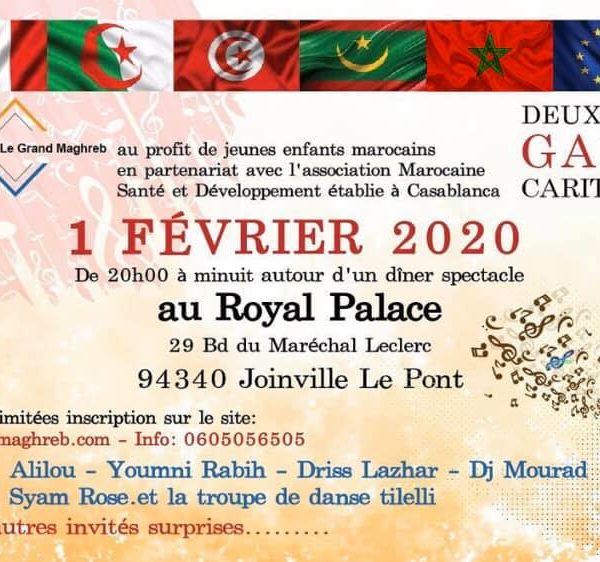 Le Gala « United Le Grand Maghreb » : Mauritanie, Maroc, Algérie, Tunisie…